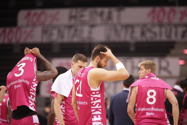 Telekom Baskets Bonn Defeat vs. Hamburg Towers easyCredit BBL 1 Bundesliga , Season 2020 2021 , 5 Matchday