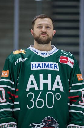 Wade Bergman Augsburg Panther 47 , DEL, portrait date 2020 2021,