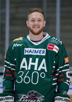 Simon Sezemsky Augsburg Panther 93, DEL, portrait date 2020 2021,