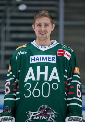 Marco Sternheimer Augsburg Panther 6, DEL, portrait date 2020 2021,
