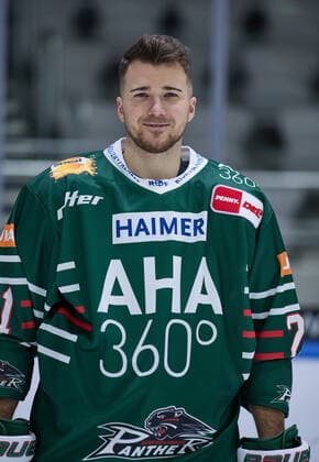David Stieler Augsburg Panther 21 , DEL, portrait date 2020 2021,