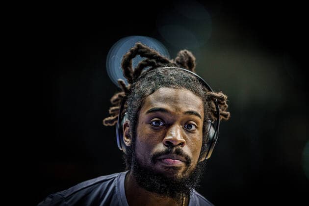 easyCredit BBL 4 matchday EWE Baskets NINERS Chemnitz Basketball Oldenburg 04 12 2020 Season 2020 2021 easyCredit BBL 4 matchday EWE Baskets NINERS Chemnitz 15, Marcus Thornton only editorial use commercial use use only after consultation with the photographer Oldenburg Germany