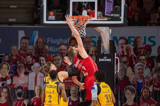 Leon Radosevic 43 FC Bayern , FC Bayern Basketball vs BC Khimki Moscow, Basketball, Euroleague, 04 12 2020 Munich Bayern Germany Copyright: xkolbert-press UlrichxGamelx