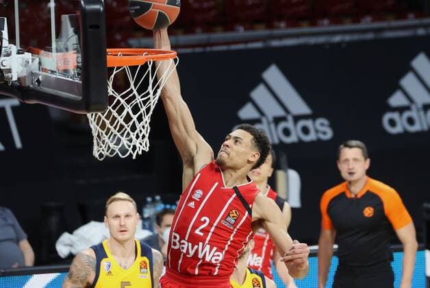 Wade BALDWIN IV 2 FCBB Basketball, FC Bayern Basketball Khimki Moscow, 12th round, Euroleague, season 2020 2021, on 4 12 2020 in Munich, A U D I D O M E, Germany Source Copyright Credit Oryk HAIST xx