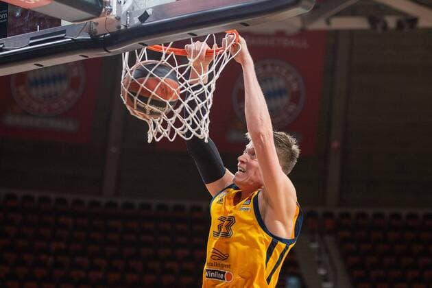 Jonas Jerebko 33 BK Khimki Moscow, FC Bayern Basketball vs BC Khimki Moscow, Basketball, Euroleague, 04 12 2020 Munich Bayern Germany Copyright: xkolbert-press UlrichxGamelx
