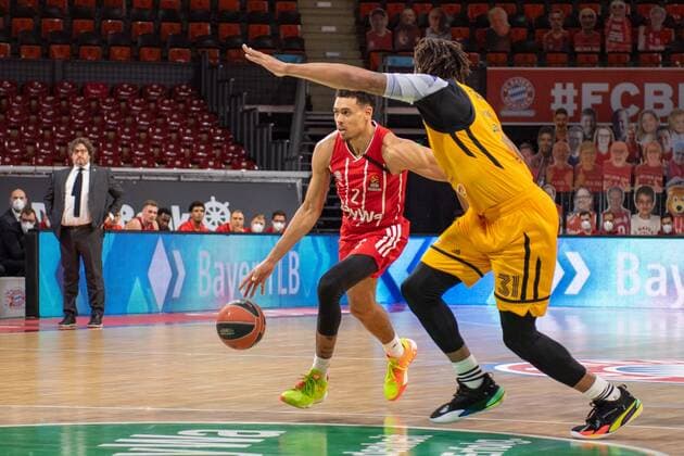 Wade Baldwin 2 FC Bayern , FC Bayern Basketball vs BC Khimki Moscow, Basketball, Euroleague, 04 12 2020 Munich Bayern Germany Copyright: xkolbert-press UlrichxGamelx
