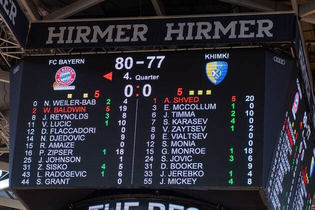 Result 80 77 for FC Bayern Basketball, FC Bayern Basketball vs BC Khimki Moscow, Basketball, Euroleague, 04 12 2020 Munich Bayern Germany Copyright: xkolbert-press UlrichxGamelx