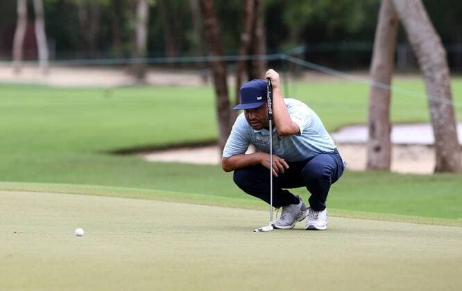 US John Michael Spaun competes in the Mayakoba Golf Classic, PGA, Golf Herren tournament, in Playa del Carmen, Quintana Roo state, Mexico, on 04 December 2020. PGA Mayakoba Golf Classic tournament in Mexico !ACHTUNG: NUR REDAKTIONELLE NUTZUNG!  Copyright: xAlonsoxCupulx MEX1626 20201205-637427243944081849
