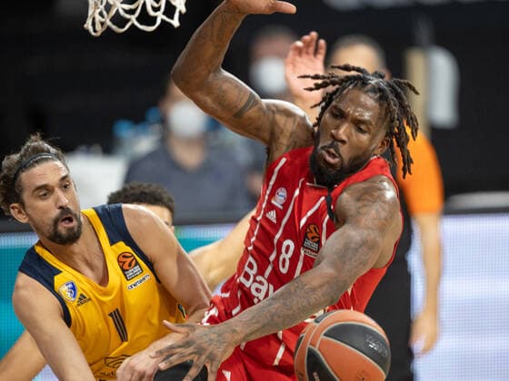 Moscows 1 SHVED vs Jalen REYNOLDS 8 FCBB Basketball, FC Bayern Basketball Khimki Moscow, 12th round, Euroleague, Season 2020 2021, on 4 12 2020 in Munich, A U D I D O M E, Germany Source Copyright Credit Oryk HAIST xx
