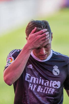 December 5, 2020, Sevilla, SEVILLA, SPAIN: Toni Kroos of Real Madrid during LaLiga, football match played between Sevilla Futbol Club and Real Madrid Club de Futbol at Ramon Sanchez Pizjuan Stadium on December 5, 2020 in Sevilla, Spain. Sevilla SPAIN - ZUMAa181 20201205_zaa_a181_154 Copyright: xJoaquinxCorcherox