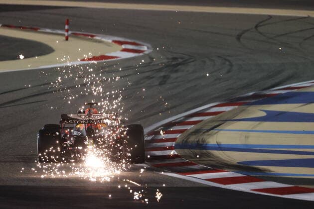 Motorsports FIA Formula One World Championship 2020, Grand Prix of Sakhir, 33 Max Verstappen NLD, Aston Martin Red Bull Racing , Sakhir Bahrain