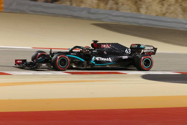 Motorsports FIA Formula One World Championship 2020, Grand Prix of Sakhir, 63 George Russell GBR, Mercedes AMG Petronas Formula One Team , Sakhir Bahrain