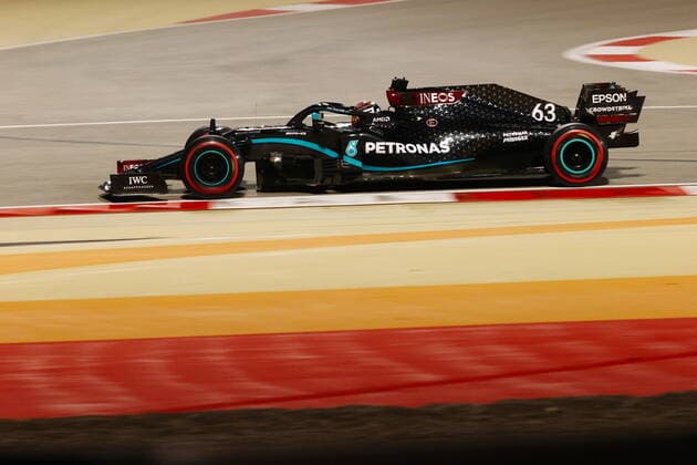 Motorsports FIA Formula One World Championship 2020, Grand Prix of Sakhir, 63 George Russell GBR, Mercedes AMG Petronas Formula One Team , Sakhir Bahrain