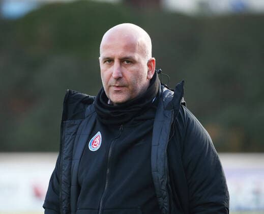 Regionalliga West, Season 2020 2021, 19 Matchday, 05 12 2020, Bonner SC Wuppertaler SV Björn Mehnert Coach Wuppertaler SV Portrait