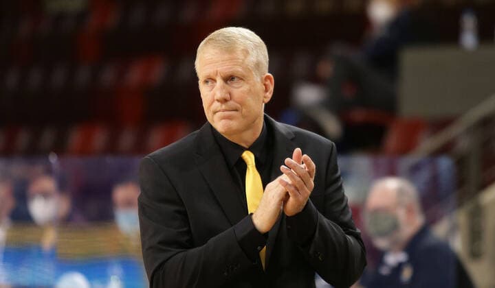 Ludwigsburg , Basketball easyCredit BBL Bundesliga , MHP GIANTS Ludwigsburg vs HAKRO Merlins Crailsheim , John Patrick Trainer Riesen