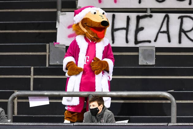 Mascot, Telekom Baskets Bonn vs EWE Baskets Oldenburg, BBL, 06 12 2020, Telekom Baskets Bonn vs EWE Baskets Oldenburg, BBL, 06 12 2020, Photo Jonas Brockmann Eibner Press Photo Bonn Copyright: xJonasxBrockmann xEibner-Pressefotox EP_JBN