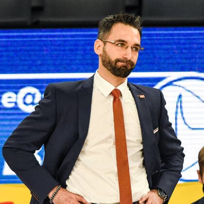 GER, BBL, ratiopharm ulm vs RASTA Vechta 06 12 2020, ratiopharm arena, Neu Ulm, GER, BBL, ratiopharm ulm vs RASTA Vechta, in the picture Thomas Päch Paech Vechta is disappointed nordphotoxHafner nph00200