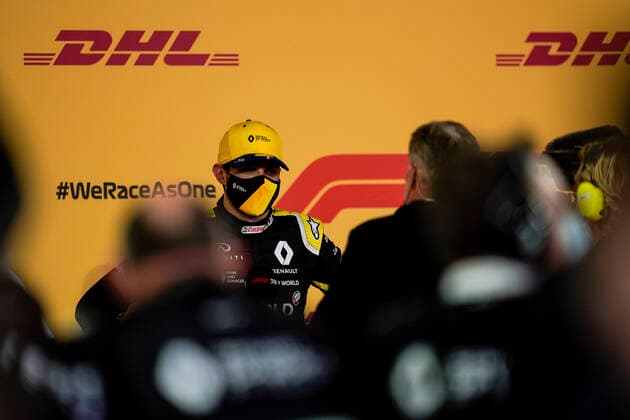 December 6, 2020, Sakhir, Bahrain: ESTEBAN OCON of France and Renault F1 is seen after the 2020 FIA Formula 1 Sakhir Grand Prix at Bahrain International Circuit in Sakhir, Bahrain. Sakhir Bahrain - ZUMAg147 20201206_zap_g147_048 Copyright: xJamesxGasperottix