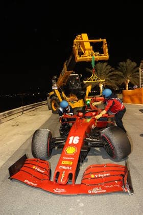 Motorsports FIA Formula One World Championship 2020, Grand Prix of Sakhir, Car of 16 Charles Leclerc MCO, Scuderia Ferrari Mission Winnow , Sakhir Bahrain