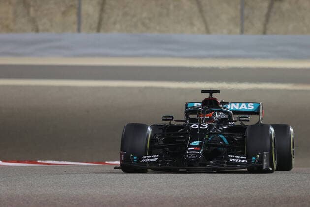 Motorsports FIA Formula One World Championship 2020, Grand Prix of Sakhir, 63 George Russell GBR, Mercedes AMG Petronas Formula One Team , Sakhir Bahrain