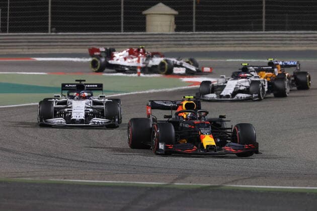 Motorsports FIA Formula One World Championship 2020, Grand Prix of Sakhir, 23 Alexander Albon THA, Aston Martin Red Bull Racing, Sakhir Bahrain