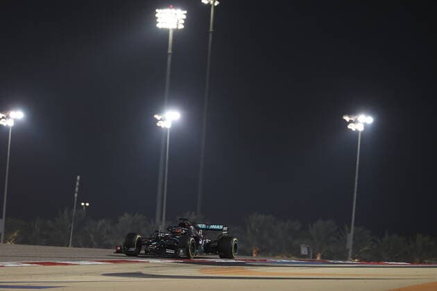 Motorsports FIA Formula One World Championship 2020, Grand Prix of Sakhir, 63 George Russell GBR, Mercedes AMG Petronas Formula One Team , Sakhir Bahrain