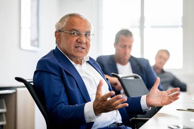 06.08.2020 --Kicker sportmagazin Redaktionsbesuch Felix Magath --- Foto: Pressefoto Wolfgang Zink ThHa --- Kicker Medientermin Felix Magath