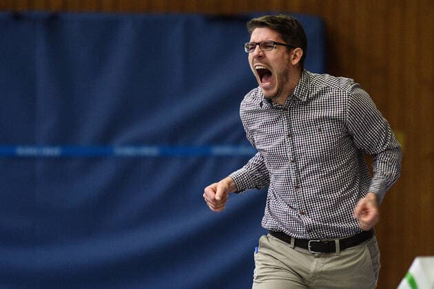 Flippo Baskets BG 74 Göttingen Rutronik Stars Keltern Basketball DBBL Cup, Round of 16, Flippo Baskets BG 74 Göttingen Rutronik Stars Keltern, Season 2020 21, 09 12 2020, Göttingen Kelterns Trainer Christian Hergenröther Göttingen Lower Saxony Germany