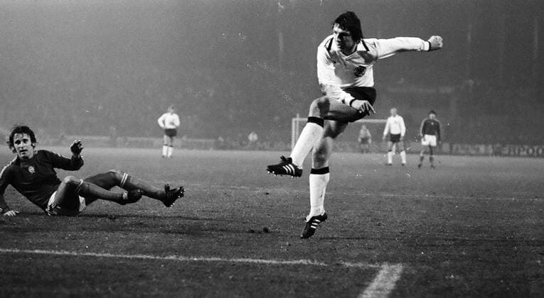 02 04 1988 Germany Hungary Germany, Frankfurt, 15 11 1978, Football, DFB Germany Hungary 0 0 Klaus Fischer Germany