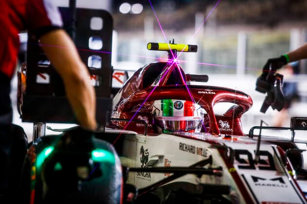Motorsports FIA Formula One World Championship 2020, Grand Prix of Abu Dhabi, 99 Antonio Giovinazzi ITA, Alfa Romeo Racing ORLEN , Abu Dhabi United Arab Emirates