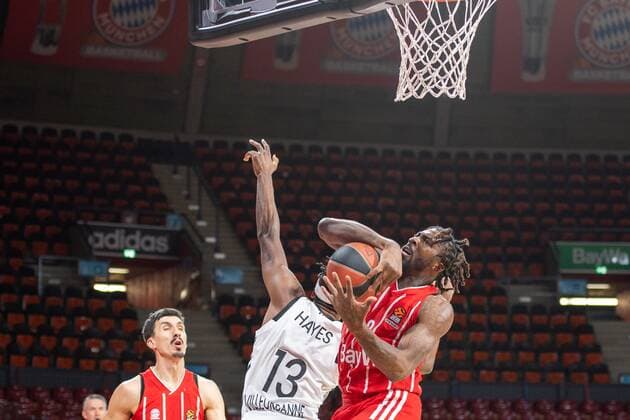 Jalen Reynolds 8 FC Bayern , FC Bayern Basketball vs Asvel Villeurbanne, Basketball, Euroleague, 11 12 2020 Munich Bayern Germany Copyright: xkolbert-press UlrichxGamelx