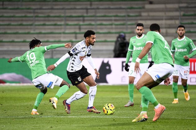 10 ANGELO FULGINI (SCO) FOOTBALL : Saint Etienne vs Angers - Ligue 1 Uber Eats - 11 12 2020 FEP Panoramic 