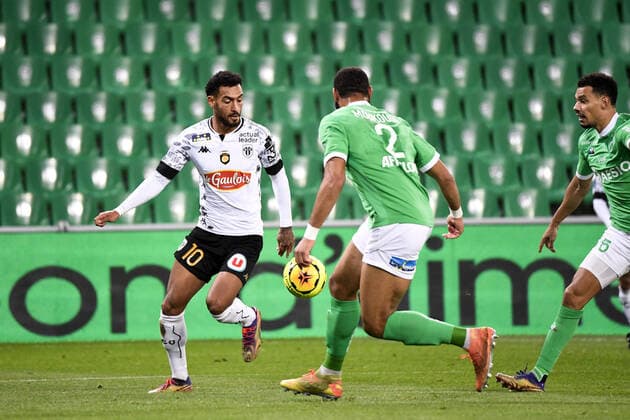 10 ANGELO FULGINI (SCO) FOOTBALL : Saint Etienne vs Angers - Ligue 1 Uber Eats - 11 12 2020 FEP Panoramic 