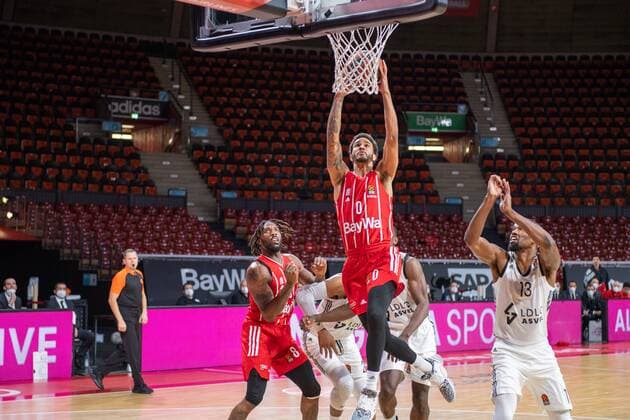 Nick Weiler Babb 0 FC Bayern , FC Bayern Basketball vs Asvel Villeurbanne, Basketball, Euroleague, 11 12 2020 Munich Bayern Germany Copyright: xkolbert-press UlrichxGamelx