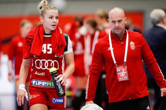 Noemi HAFRA (45) during the Women™s EHF EURO 2020 Norway, Denmark, Main Round, Group II, Hungary vs Germany, Kolding Arena, Kolding Denmark, 12.12.2020, Copyright: xJozoxCabrajax xkolektiffx 