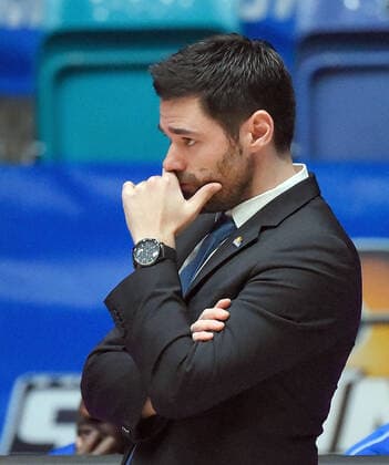 12 12 2020, xhbx, Basketball BBL Bundesliga, Frankfurt Skyliners MHP Riesen Ludwigsburg emspor, v l Trainer Sebastian Gleim Head Coach, Fraport Skyliners Frankfurt DFL DFB REGULATIONS PROHIBIT ANY USE OF PHOTOGRAPHS as IMAGE SEQUENCES and or QUASI VIDEO Frankfurt am Main