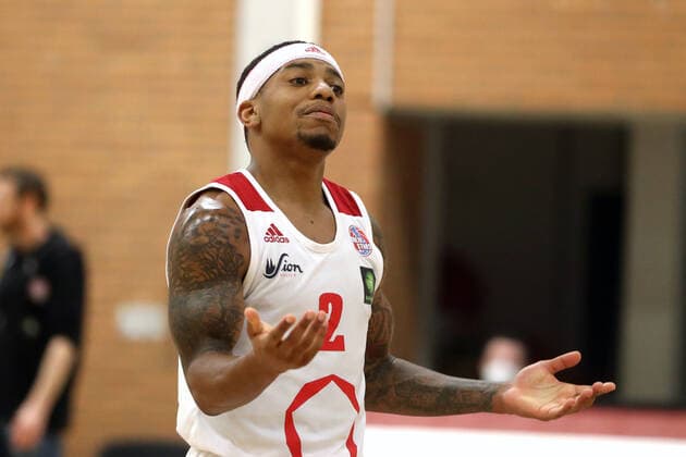 Sport Rheinstars Cologne vs Eintracht Stahnsdorf Basketball BARMER 2 Basketball Bundesliga ProB Vincent Lamont Golson Rheinstars 12 12 2020