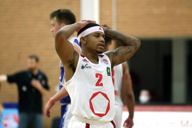 Sport Rheinstars Cologne vs Eintracht Stahnsdorf Basketball BARMER 2 Basketball Bundesliga ProB Vincent Lamont Golson Rheinstars 12 12 2020