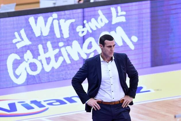 Roel Moors Trainer, Headcoach BG Goettingen , GER, Basketball, Bundesliga, BBL, BG Goettingen Syntainics MBC, 12 12 2020, Basketball, Bundesliga, BBL, BG Goettingen Syntainics MBC, 12 12 2020 Goettingen Copyright: xSippel xEibner-Pressefotox EP_rsl