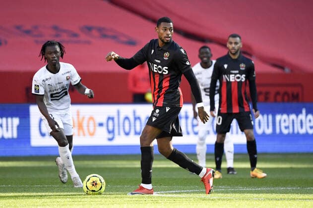 29 JEFF REINE ADELAIDE (NICE) FOOTBALL : Nice vs Rennes - Ligue 1 Uber Eats - 13 12 2020 FEP Panoramic 