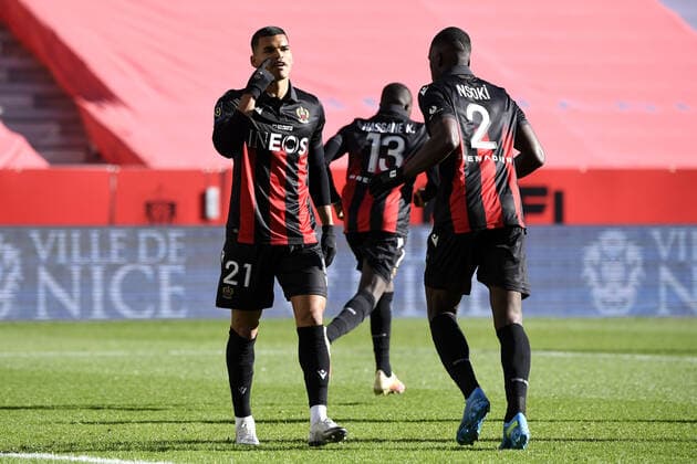 21 DANILO BARBOSA (NICE) FOOTBALL : Nice vs Rennes - Ligue 1 Uber Eats - 13 12 2020 FEP Panoramic 