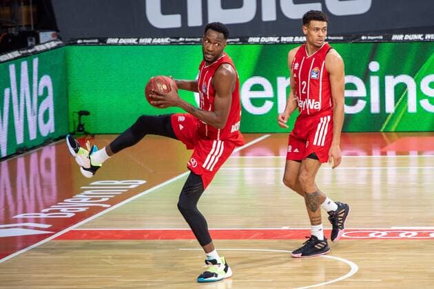 JaJuan Johnson 25 FC Bayern , FC Bayern Basketball vs Giessen 46ers, BBL, 13 12 2020 Munich Bayern Germany Copyright: xkolbert-press UlrichxGamelx