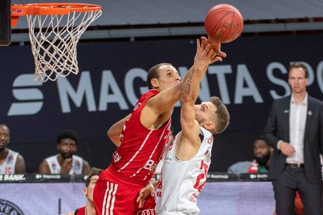 Robin Amaize 15 FC Bayern , FC Bayern Basketball vs Giessen 46ers, BBL, 13 12 2020 Munich Bayern Germany Copyright: xkolbert-press UlrichxGamelx