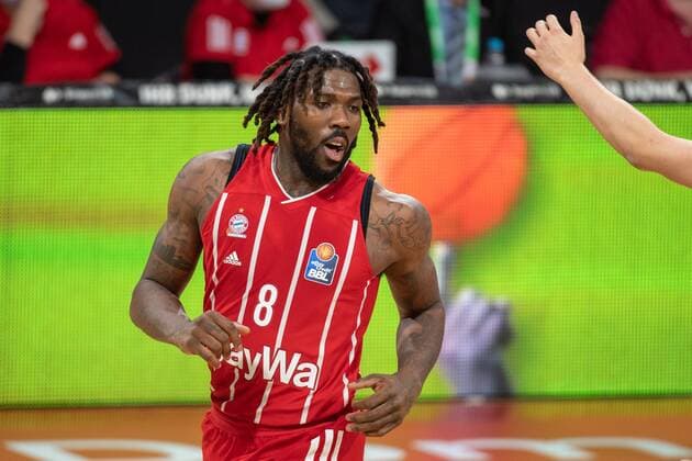 Jalen Reynolds 8 FC Bayern , FC Bayern Basketball vs Giessen 46ers, BBL, 13 12 2020 Munich Bayern Germany Copyright: xkolbert-press UlrichxGamelx