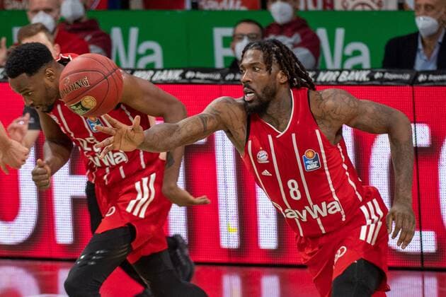 Jalen Reynolds 8 FC Bayern , FC Bayern Basketball vs Giessen 46ers, BBL, 13 12 2020 Munich Bayern Germany Copyright: xkolbert-press UlrichxGamelx