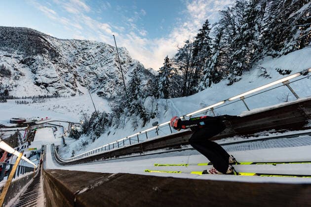 SKI FLYING - FIS Ski Flying World Championship, WM, Weltmeisterschaft Planica PLANICA,SLOVENIA,13.DEC.20 - NORDIC SKIING, Ski jumping, Skispringen, Ski, nordisch SKI FLYING - FIS Ski Flying World Championship, team competition. Image shows Karl Geiger (GER). GEPAxpictures xMaticxKlansek