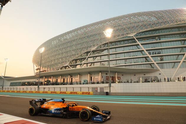 Motorsports FIA Formula One World Championship 2020, Grand Prix of Abu Dhabi, 55 Carlos Sainz ESP, McLaren F1 Team, Abu Dhabi United Arab Emirates