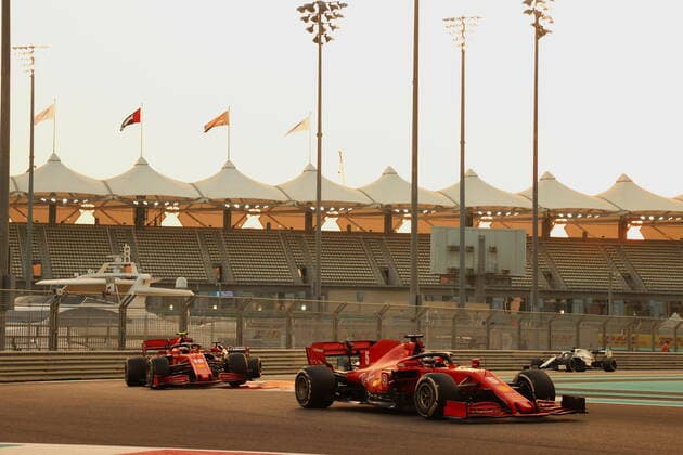 Motorsports FIA Formula One World Championship 2020, Grand Prix of Abu Dhabi, 5 Sebastian Vettel GER, Scuderia Ferrari Mission Winnow , Abu Dhabi United Arab Emirates