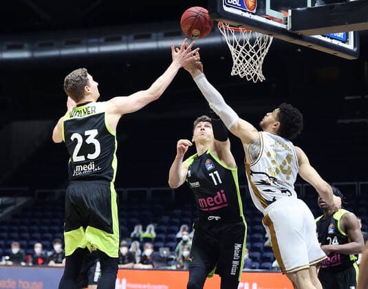 David Walker medi Bayreuth , Gavin Schilling Basketball Loewen Brunswick , Andreas Seiferth medi Bayreuth
