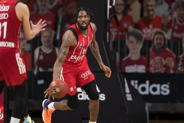 Basketball, BBL, 20201213, FC Bayern Munich Giessen 46ers In picture Jalen REYNOLDS FC Bayern Munich, 8 Munich Audi Dome Bayern Germany Copyright: Passion2Press.dex xMarkusxFischerx